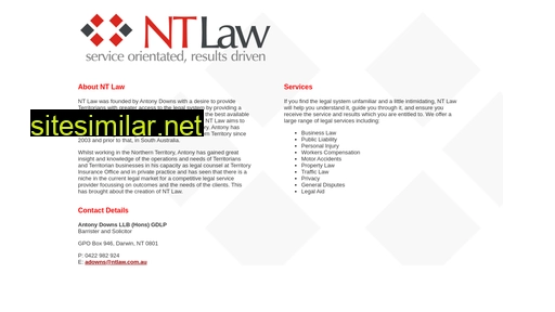 ntlaw.com.au alternative sites