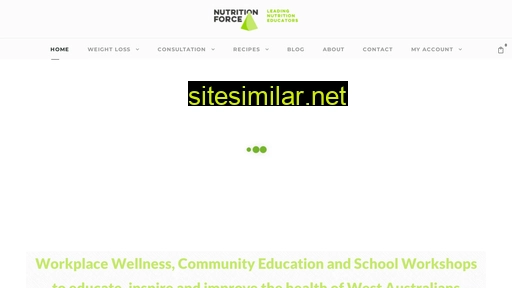 nutritionforce.com.au alternative sites