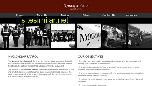 nyoongarpatrol.com.au alternative sites