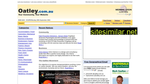 oatley.com.au alternative sites