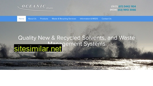 oceanicenviro.com.au alternative sites