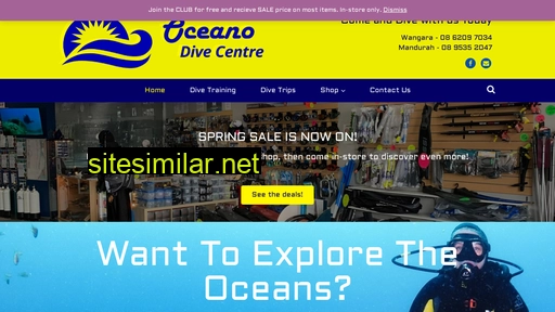 oceanodivecentre.com.au alternative sites