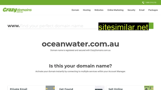 oceanwater.com.au alternative sites