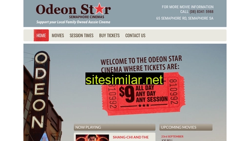 odeonstar.com.au alternative sites
