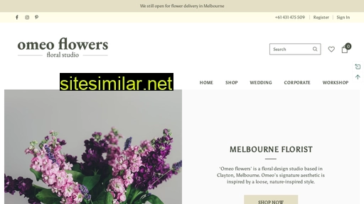 omeoflowers.com.au alternative sites