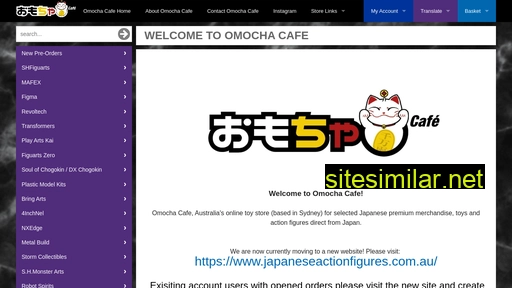 omochacafe.com.au alternative sites