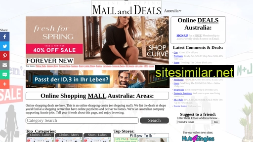 onlineshoppingmallanddeals.com.au alternative sites