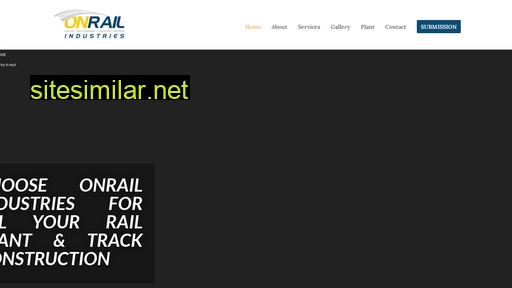 Onrail similar sites