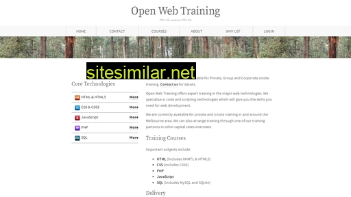 Openwebtraining similar sites