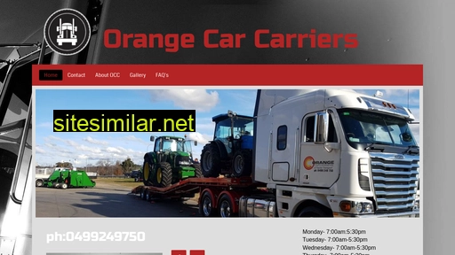 orangecarcarriers.com.au alternative sites
