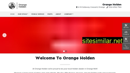 orangeholden.com.au alternative sites