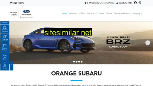 orangesubaru.com.au alternative sites