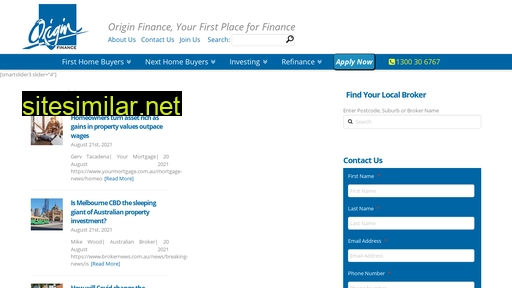 originfinance.com.au alternative sites