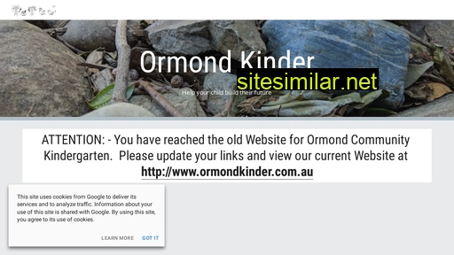 ormondcommunitykindergarten.org.au alternative sites
