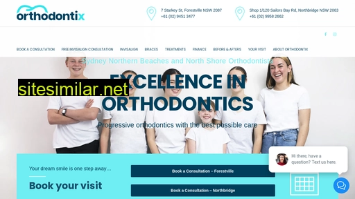 orthodontix.com.au alternative sites