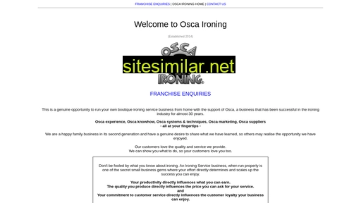 oscaironing.com.au alternative sites