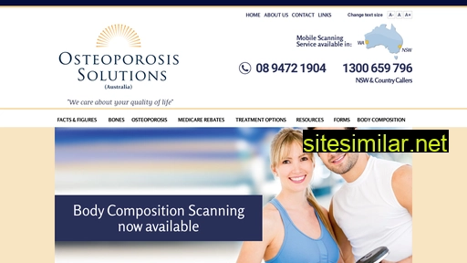osteoporosissolutions.com.au alternative sites