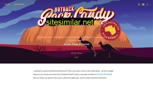 outbackrockcandy.com.au alternative sites