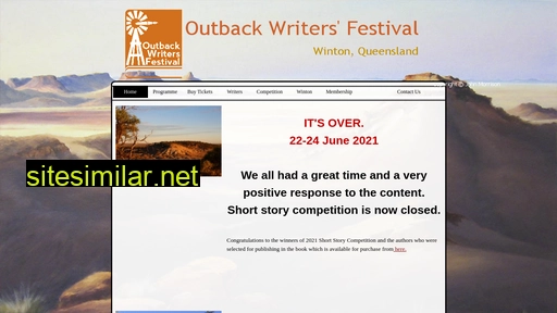 Outbackwritersfestival similar sites