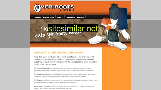 overboots.com.au alternative sites