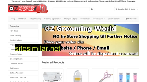 ozgroomingworld.com.au alternative sites