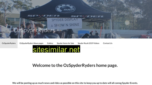 ozspyderryders.com.au alternative sites