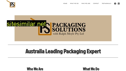 packagingsolutionswithralphmoyle.com.au alternative sites