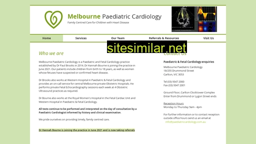 paediatriccardiology.com.au alternative sites