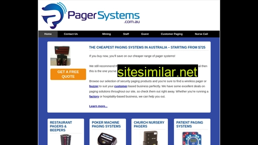 pagersystems.com.au alternative sites