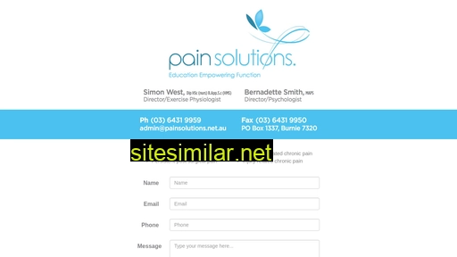 Painsolutions similar sites