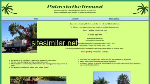 palmstotheground.com.au alternative sites