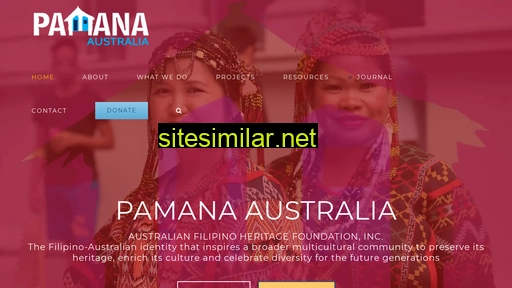 pamana.org.au alternative sites