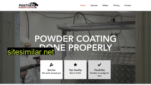 pantherpowdercoating.com.au alternative sites