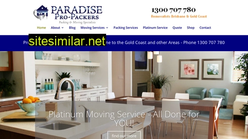 paradisepropackers.com.au alternative sites