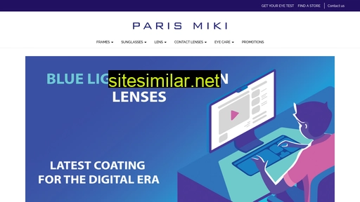 paris-miki.com.au alternative sites