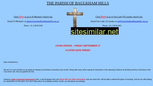 parishofbaulkhamhills.org.au alternative sites