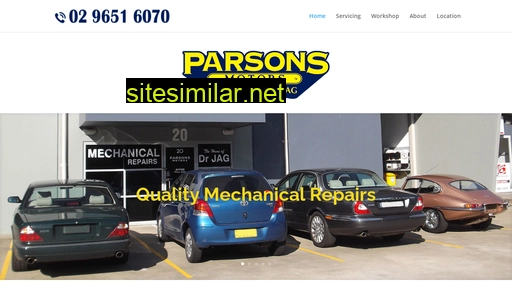 Parsonsmotors similar sites