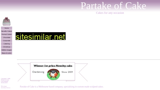 partakeofcake.com.au alternative sites