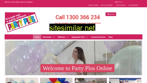 partyplus.com.au alternative sites