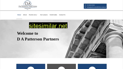 Pattersonsolicitors similar sites