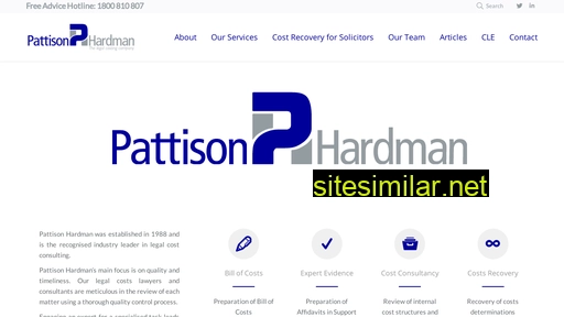 pattisonhardman.com.au alternative sites