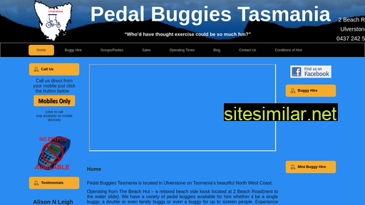 pedalbuggiestasmania.com.au alternative sites