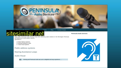 peninsulaaudio.com.au alternative sites