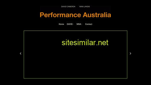 Performanceaustralia similar sites