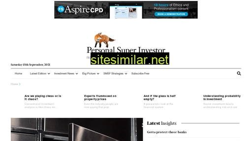 personalsuperinvestor.com.au alternative sites