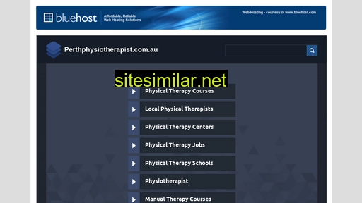 Perthphysiotherapist similar sites