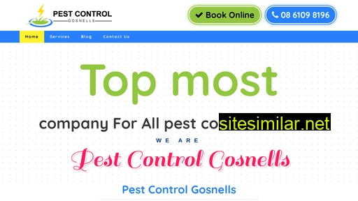 pestcontrolgosnells.com.au alternative sites