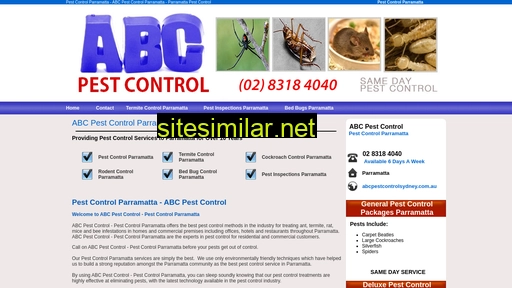 pestcontrolparramatta.com.au alternative sites