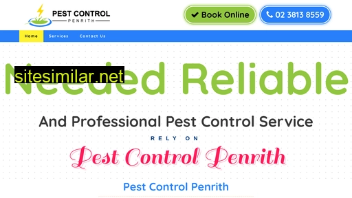 pestcontrolpenrith.net.au alternative sites