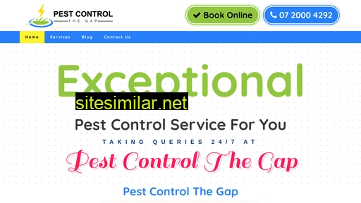 pestcontrolthegap.com.au alternative sites